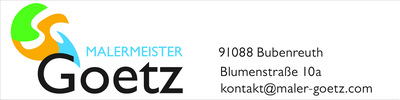 Bandenwerbung Goetz Plott Pfad