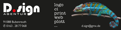 Bandenwerbung D Sign