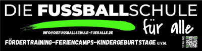 Bandenwerbung Fussballschule Fuer Alle
