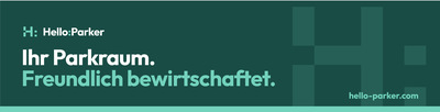 Bandenwerbung Hello Parker