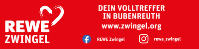 Bandenwerbung Rewe