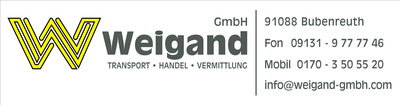 Bandenwerbung Weigand